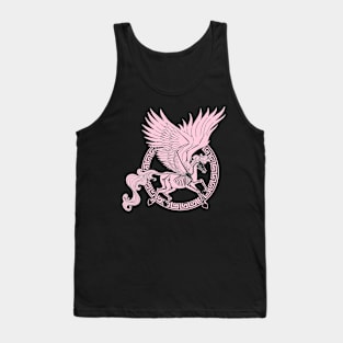 Greek Pegasus (pastel pink, no background) Tank Top